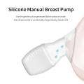 Baby Breastfeeding Silicone Milk Collector Hand Use Breast Pump Manual Breastpump